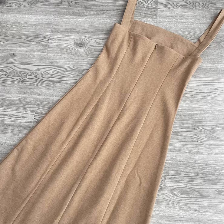 キャミワンピース ロング丈 無地 | shoppinggo | 詳細画像9 