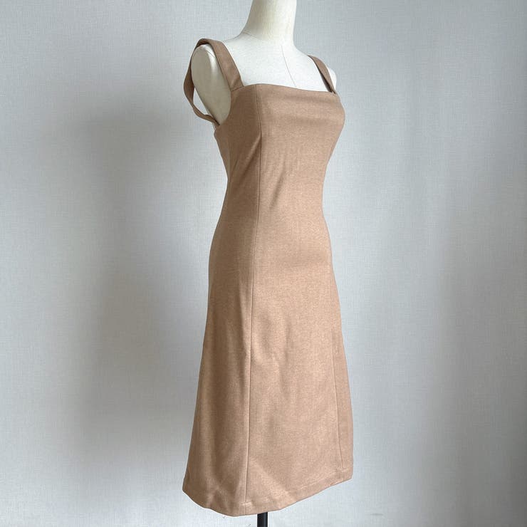 キャミワンピース ロング丈 無地 | shoppinggo | 詳細画像14 