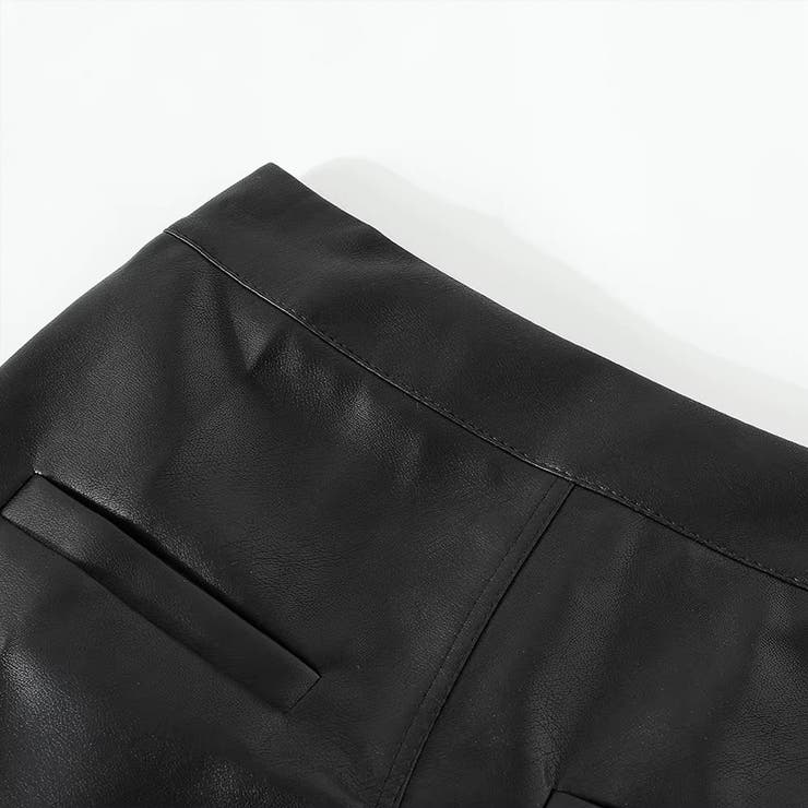レザースカート レディース PUスカート | shoppinggo | 詳細画像15 