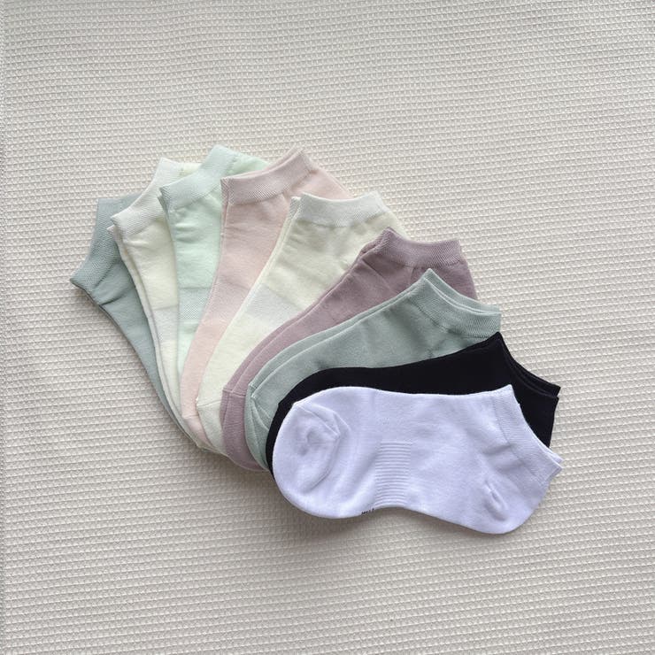 靴下3足セット クールソックス スニーカーソックス | shoppinggo | 詳細画像3 