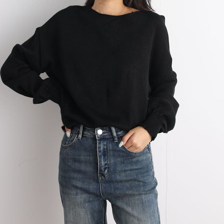 クラシックパフスリーブ ニット プルオーバー | shoppinggo | 詳細画像7 