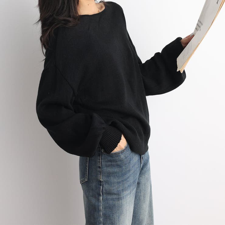 クラシックパフスリーブ ニット プルオーバー | shoppinggo | 詳細画像27 