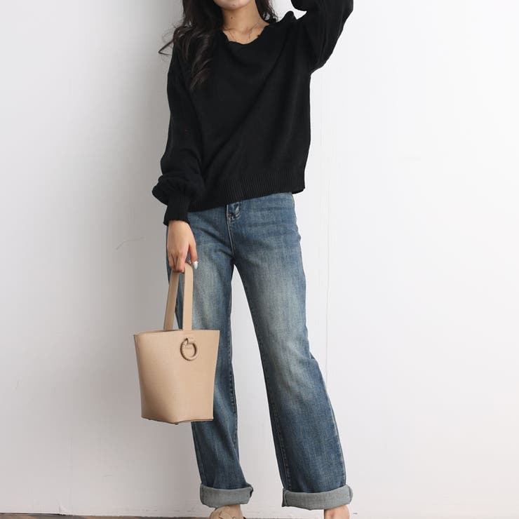 クラシックパフスリーブ ニット プルオーバー | shoppinggo | 詳細画像29 