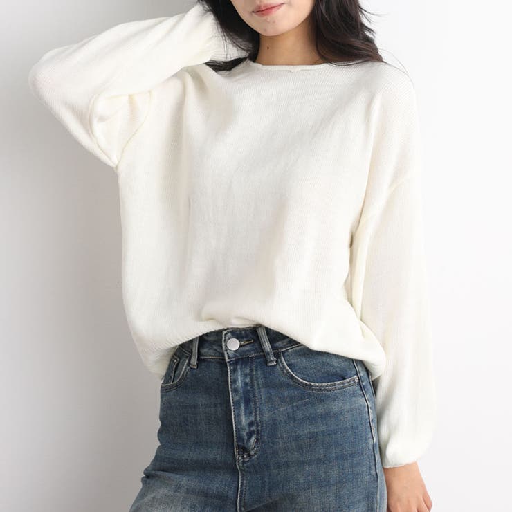 クラシックパフスリーブ ニット プルオーバー | shoppinggo | 詳細画像44 