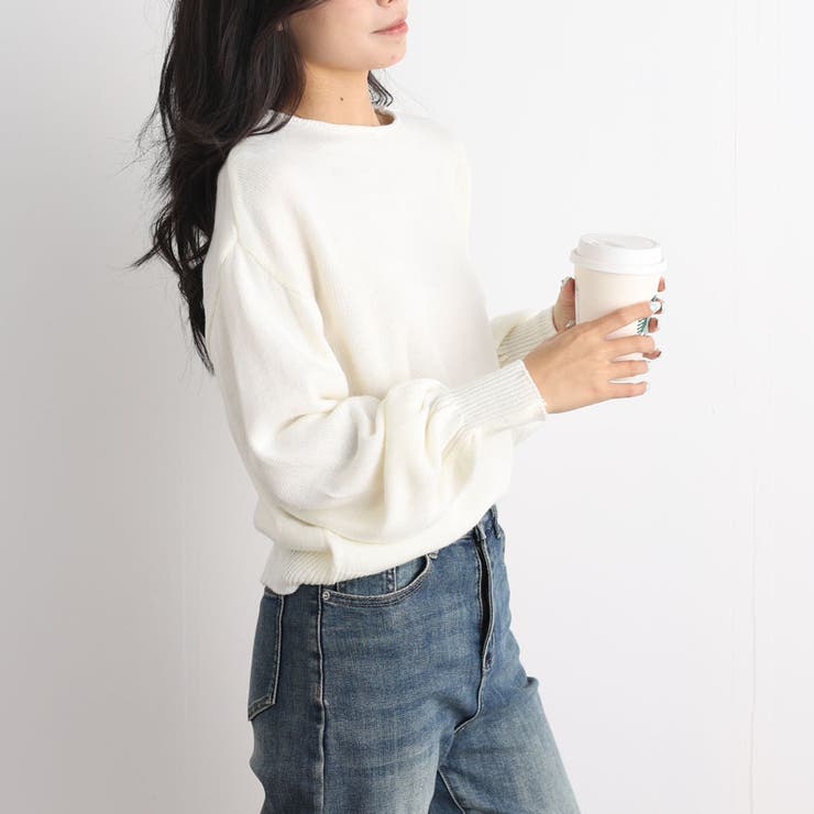 クラシックパフスリーブ ニット プルオーバー | shoppinggo | 詳細画像45 