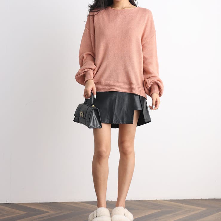 クラシックパフスリーブ ニット プルオーバー | shoppinggo | 詳細画像76 