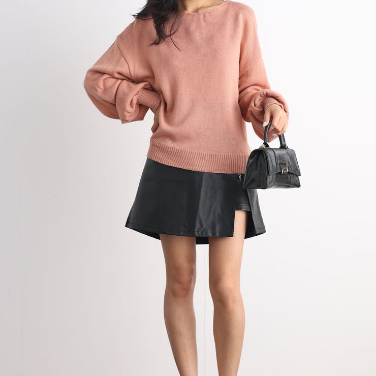 クラシックパフスリーブ ニット プルオーバー | shoppinggo | 詳細画像77 