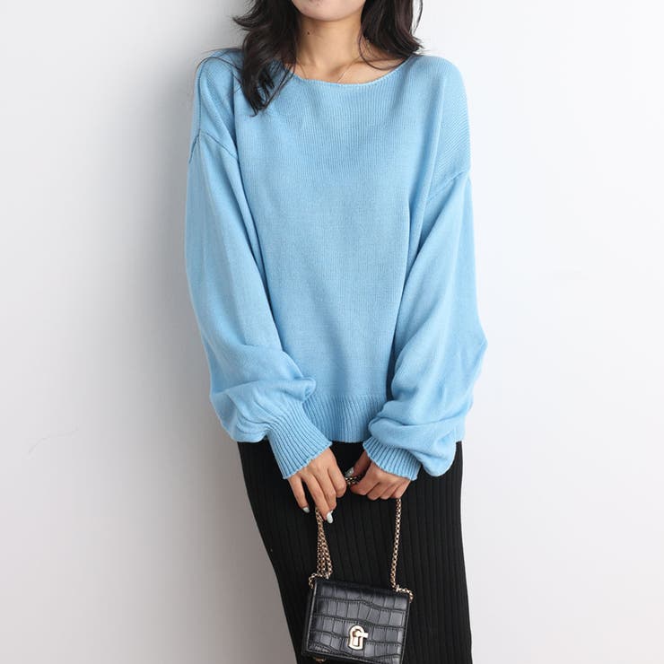 クラシックパフスリーブ ニット プルオーバー | shoppinggo | 詳細画像82 