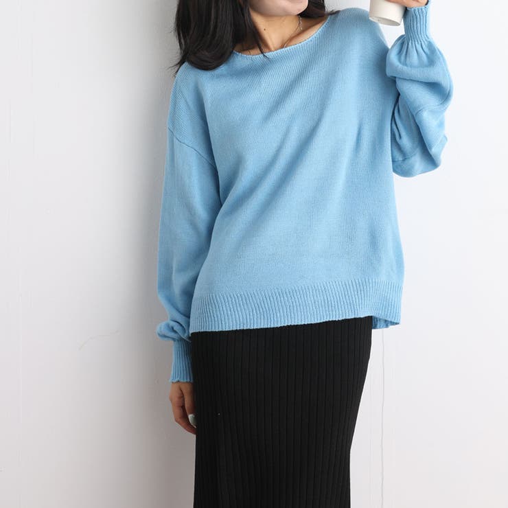 クラシックパフスリーブ ニット プルオーバー | shoppinggo | 詳細画像86 