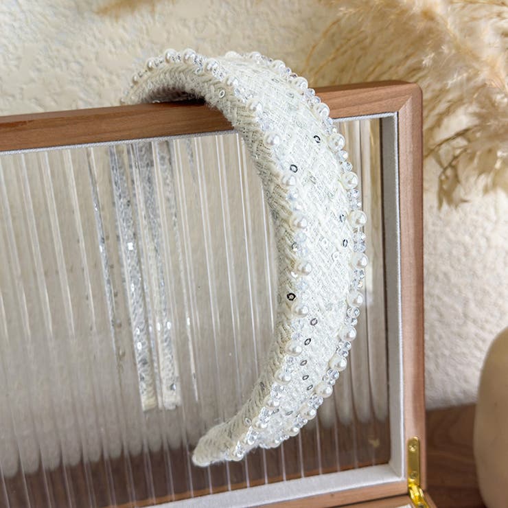 カチューシャ パール 花 | shoppinggo | 詳細画像10 