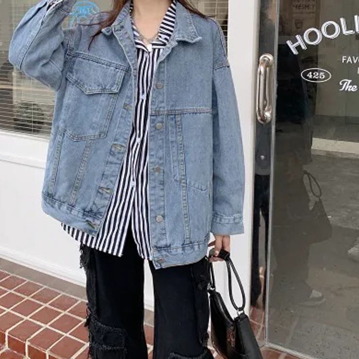 デニムジャケット アウター ジージャン | shoppinggo | 詳細画像2 