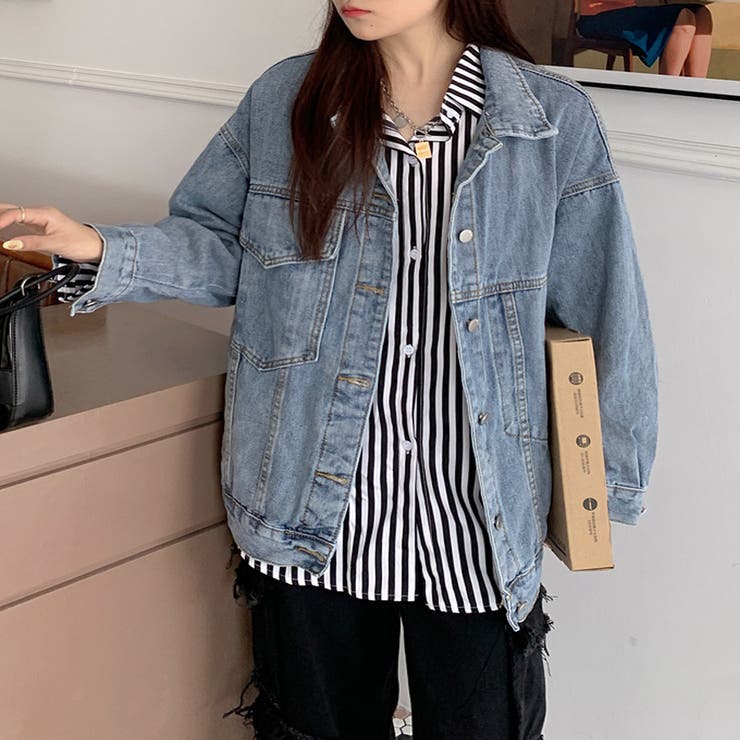 デニムジャケット アウター ジージャン | shoppinggo | 詳細画像3 