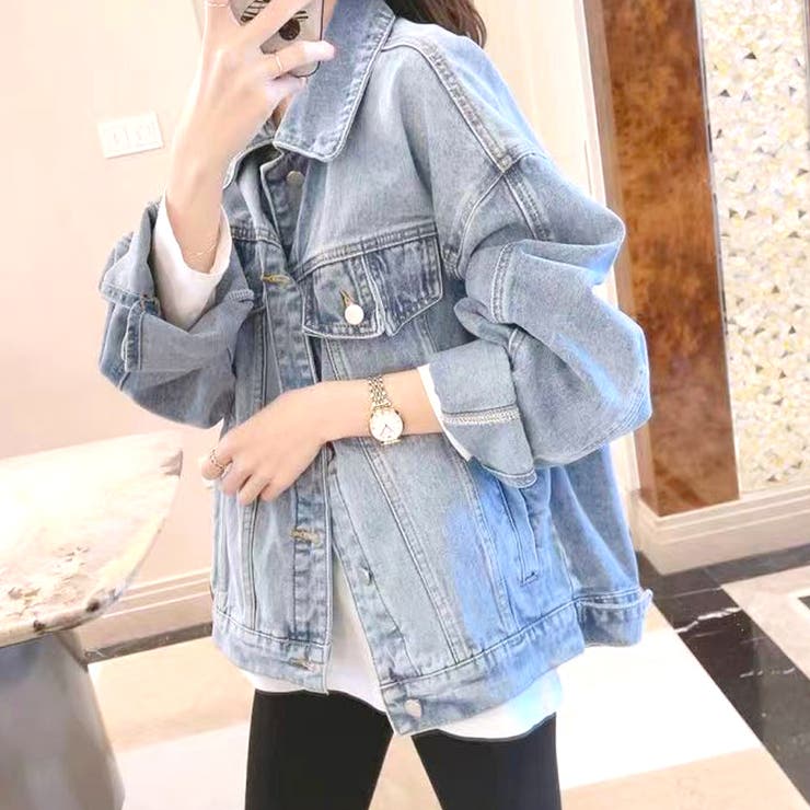 デニムジャケット ジージャン Gジャンアウター | shoppinggo | 詳細画像2 