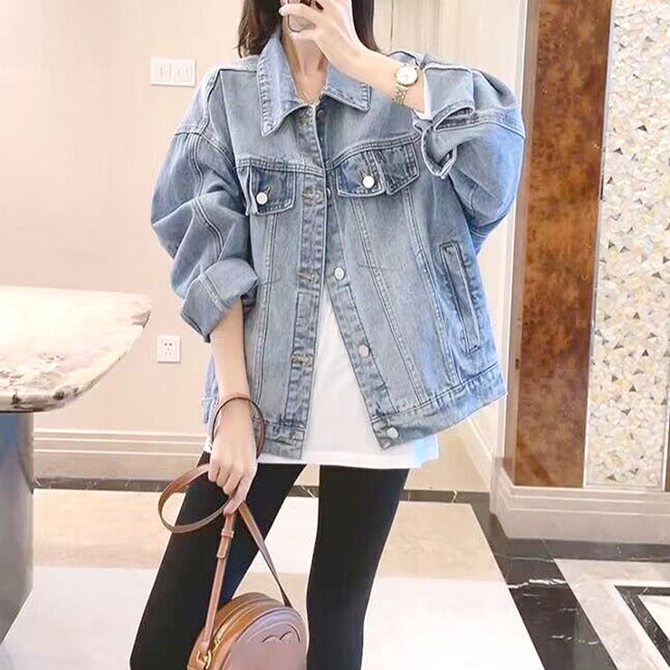 デニムジャケット ジージャン Gジャンアウター | shoppinggo | 詳細画像3 