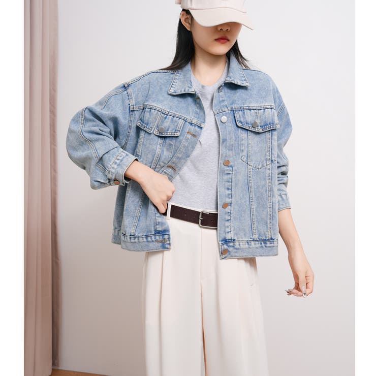 デニムジャケット ジージャン Gジャンアウター | shoppinggo | 詳細画像11 