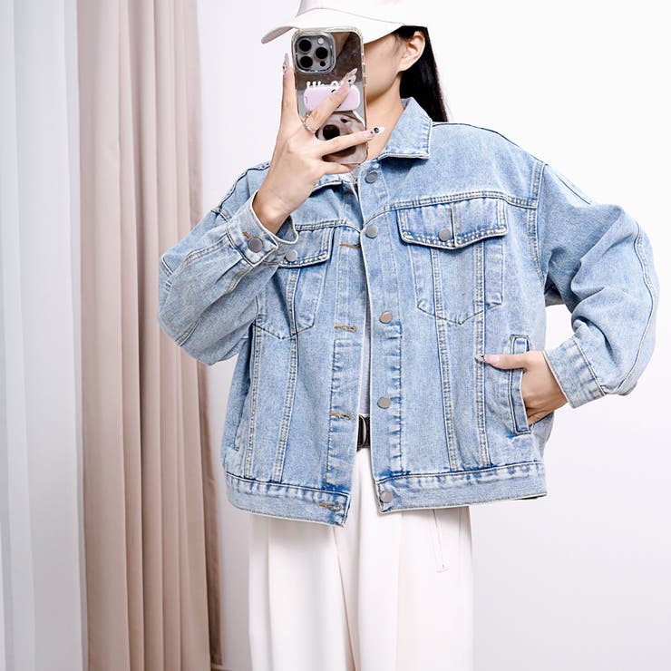 デニムジャケット ジージャン Gジャンアウター | shoppinggo | 詳細画像30 