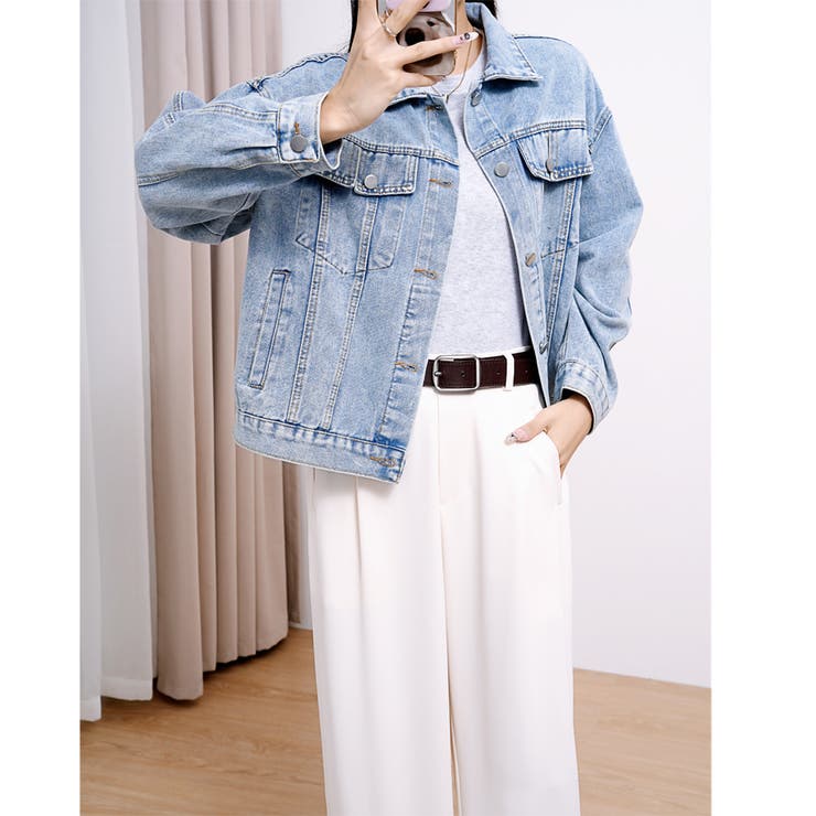 デニムジャケット ジージャン Gジャンアウター | shoppinggo | 詳細画像32 