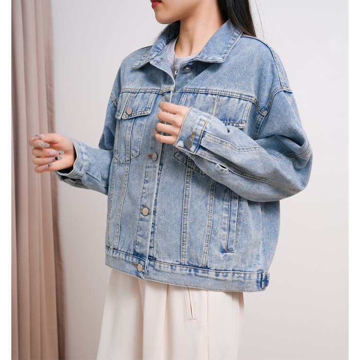 デニムジャケット ジージャン Gジャンアウター | shoppinggo | 詳細画像44 