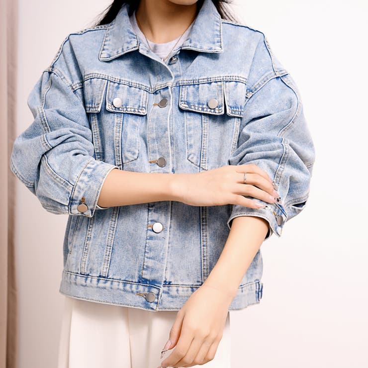 デニムジャケット ジージャン Gジャンアウター | shoppinggo | 詳細画像45 