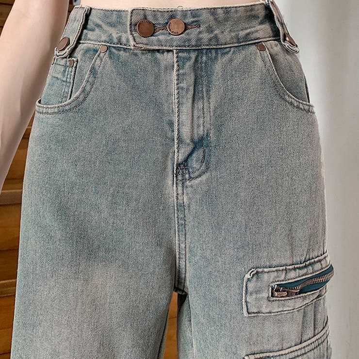 フレアパンツ デニムパンツ レディース | shoppinggo | 詳細画像10 