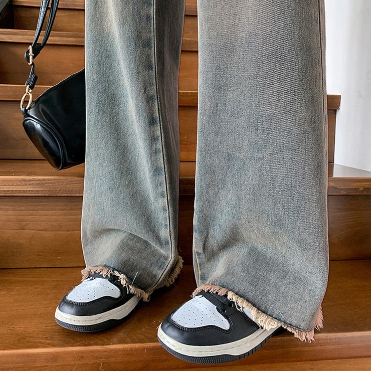 フレアパンツ デニムパンツ レディース | shoppinggo | 詳細画像12 