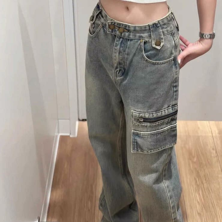 フレアパンツ デニムパンツ レディース | shoppinggo | 詳細画像16 