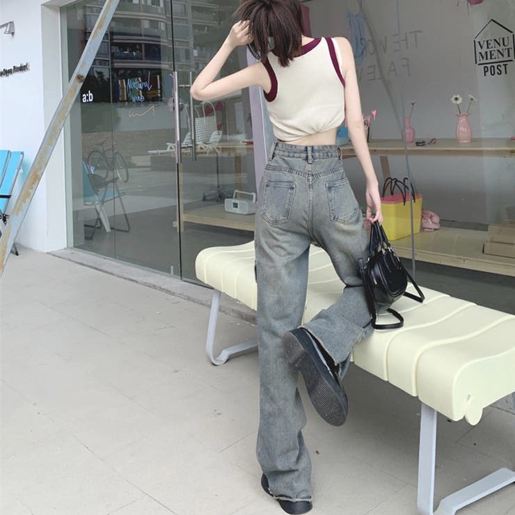 フレアパンツ デニムパンツ レディース | shoppinggo | 詳細画像20 