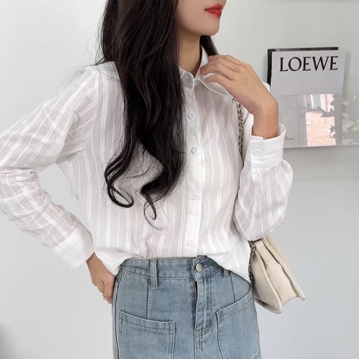 白シャツ レディース トップス | shoppinggo | 詳細画像15 