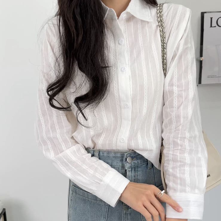 白シャツ レディース トップス | shoppinggo | 詳細画像16 