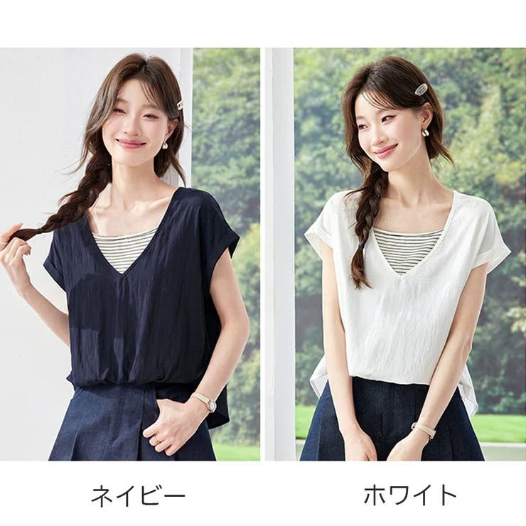 夏服 半袖Tシャツ コーデ | shoppinggo | 詳細画像2 