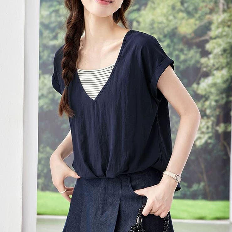 夏服 半袖Tシャツ コーデ | shoppinggo | 詳細画像3 