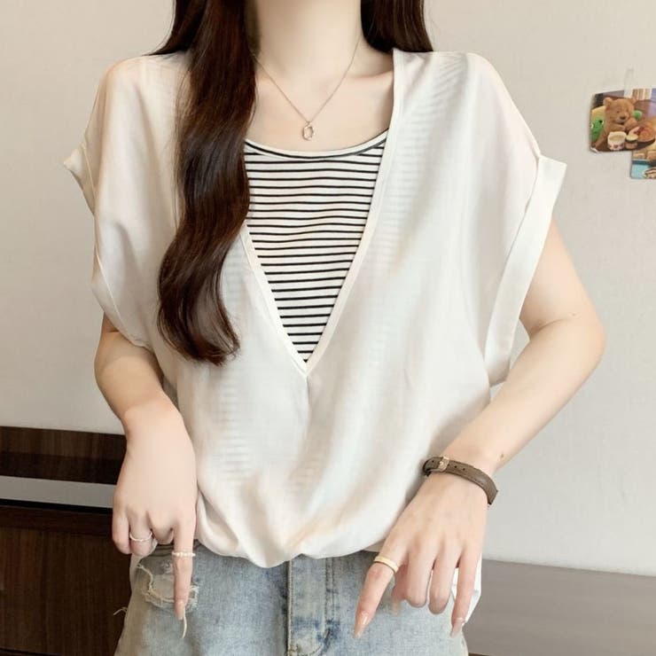 夏服 半袖Tシャツ コーデ | shoppinggo | 詳細画像12 