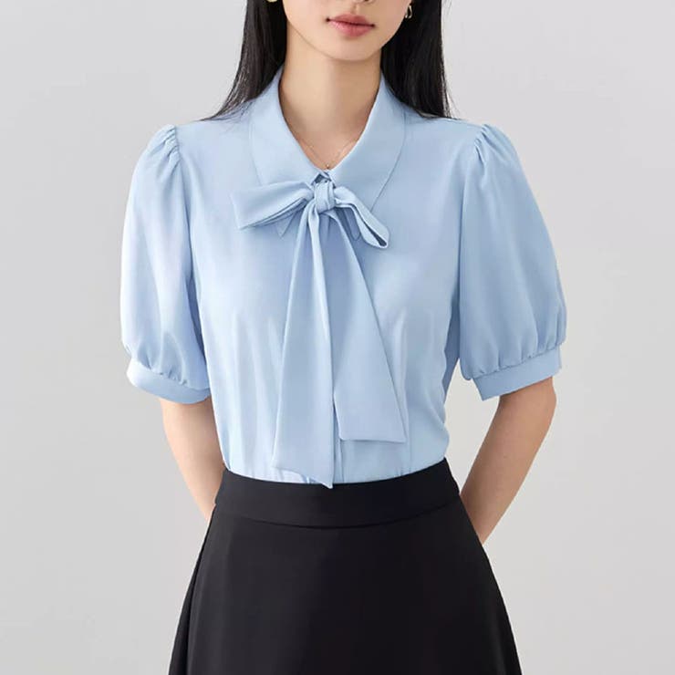 シャツ レディース リボン付きシャツ | shoppinggo | 詳細画像6 