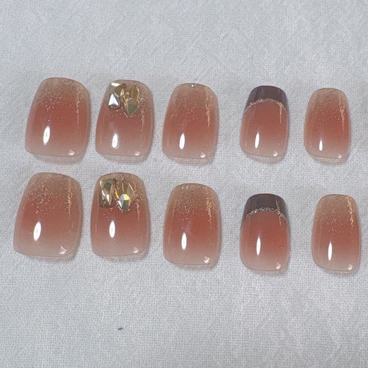 ネイルチップ きらきら ワインレッド | shoppinggo | 詳細画像7 