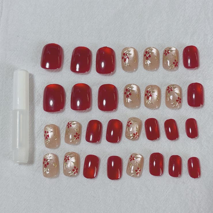 MJ1083 | ネイルチップ はな ショート | shoppinggo