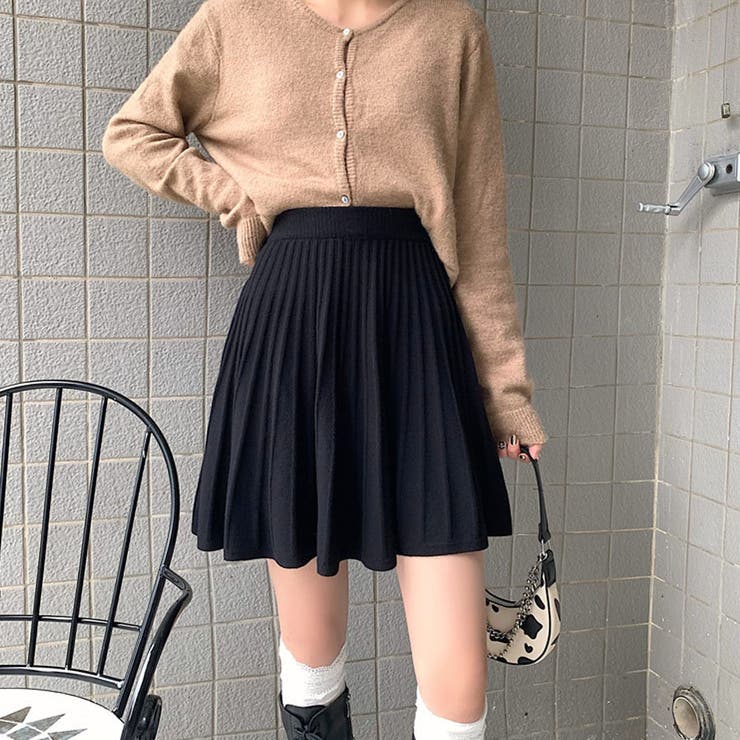 ニットスカート 秋冬 プリーツスカート | shoppinggo | 詳細画像11 
