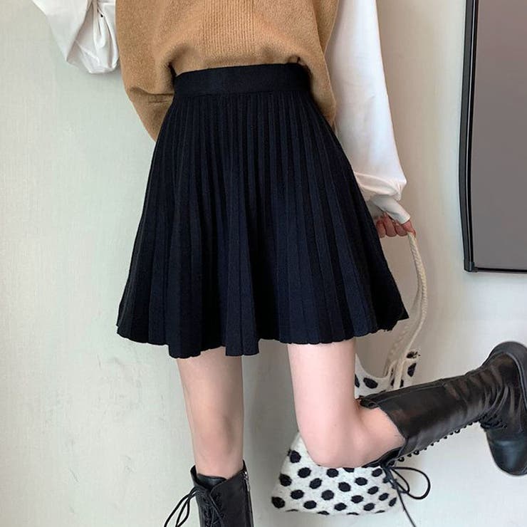 ニットスカート 秋冬 プリーツスカート | shoppinggo | 詳細画像13 