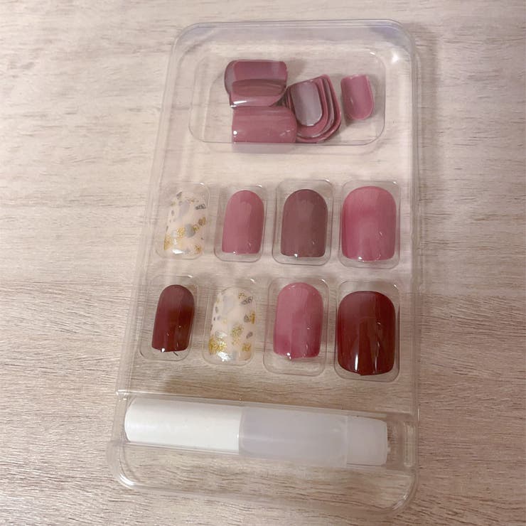 ネイルチップ ショート シンプル つけ爪 ネイルアート アートチップ | shoppinggo | 詳細画像3 