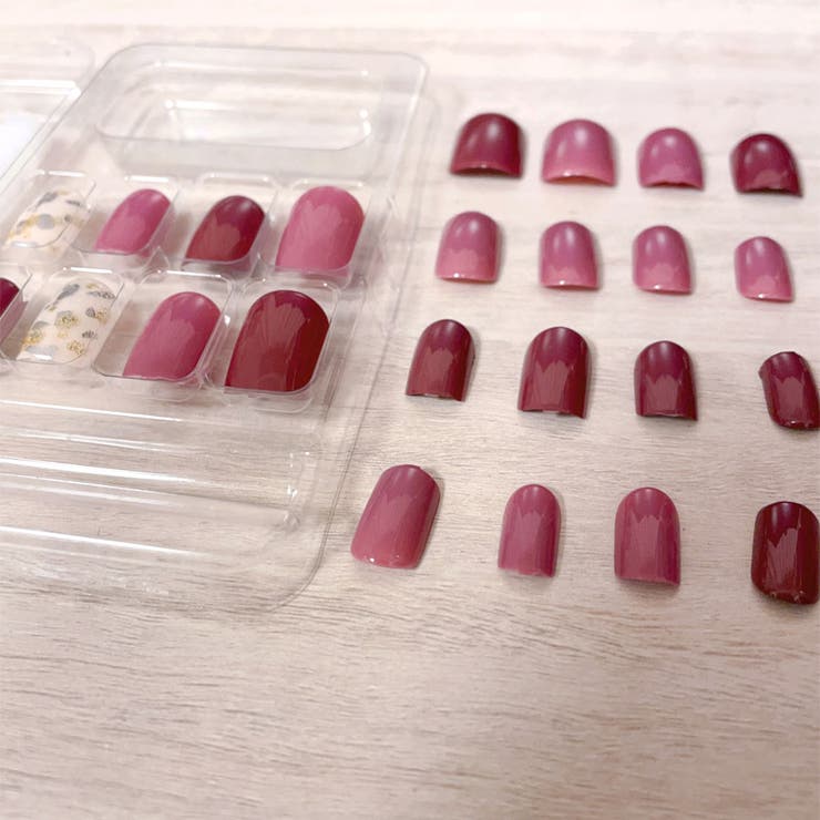 ネイルチップ ショート シンプル つけ爪 ネイルアート アートチップ | shoppinggo | 詳細画像5 