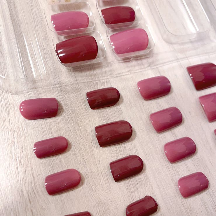 ネイルチップ ショート シンプル つけ爪 ネイルアート アートチップ | shoppinggo | 詳細画像7 