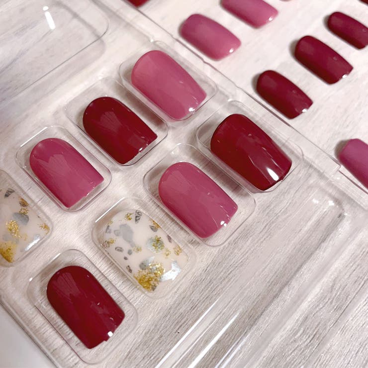 ネイルチップ ショート シンプル つけ爪 ネイルアート アートチップ | shoppinggo | 詳細画像8 