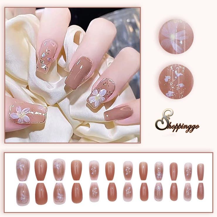 ネイルチップ ショート シンプル | shoppinggo | 詳細画像1 