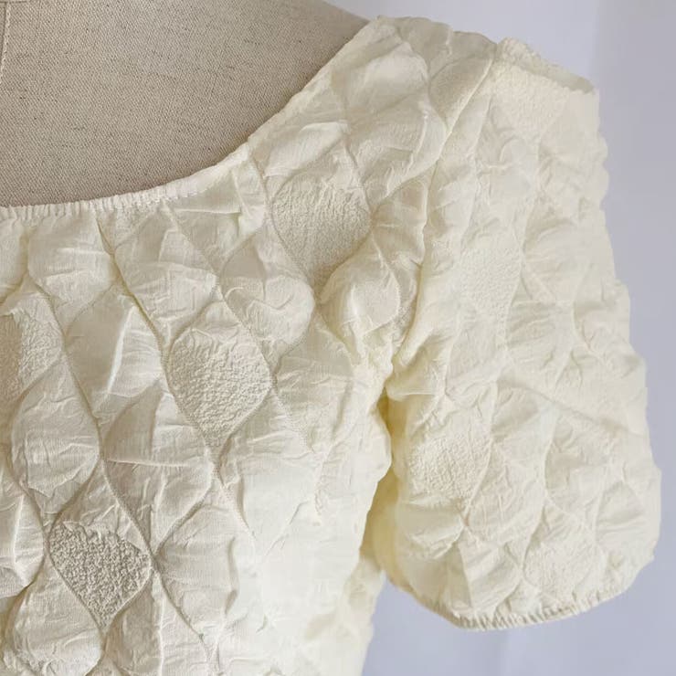 夏新作パフスリーブ ブラウストップス 半袖 | shoppinggo | 詳細画像6 