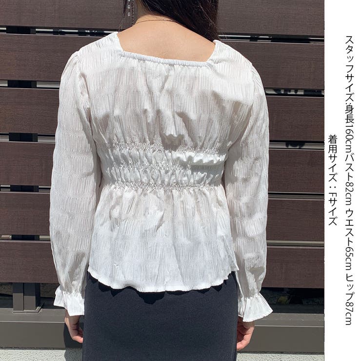 ブラウス 長袖 フリルブラウス | shoppinggo | 詳細画像5 