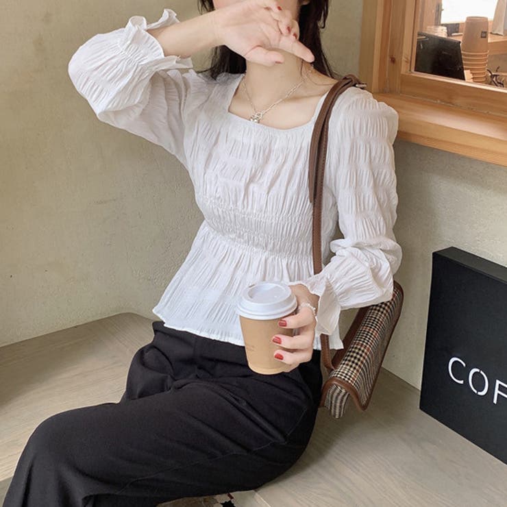 ブラウス 長袖 フリルブラウス | shoppinggo | 詳細画像9 