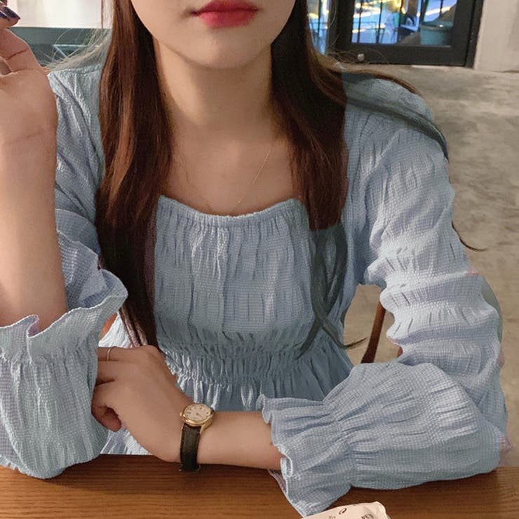 ブラウス 長袖 フリルブラウス | shoppinggo | 詳細画像13 