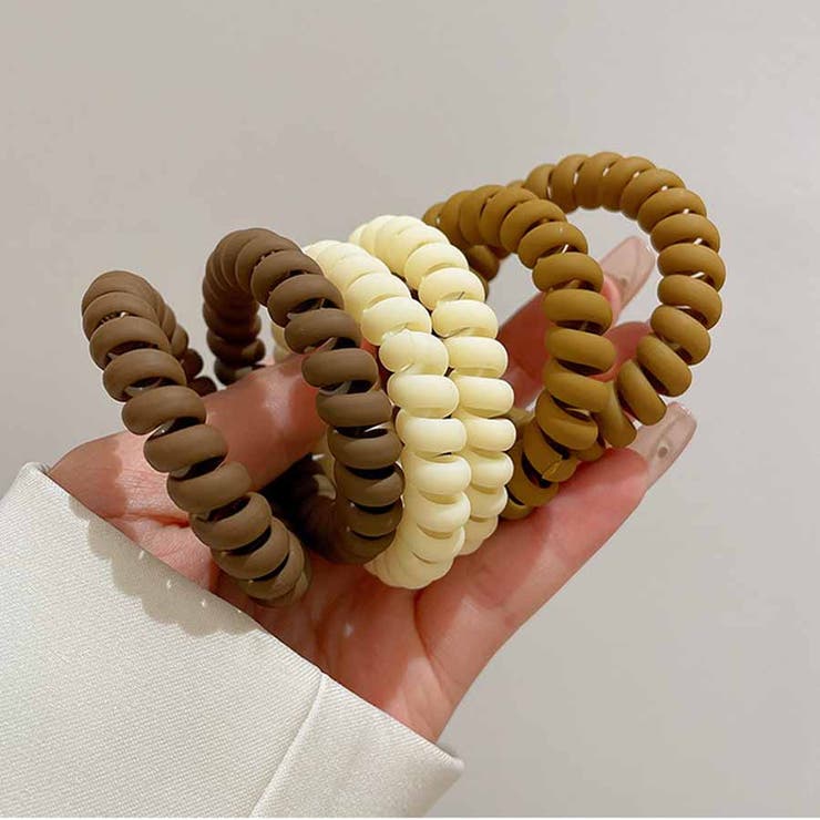 ヘアゴム6点セット スプリングヘアゴム ブレス | shoppinggo | 詳細画像9 