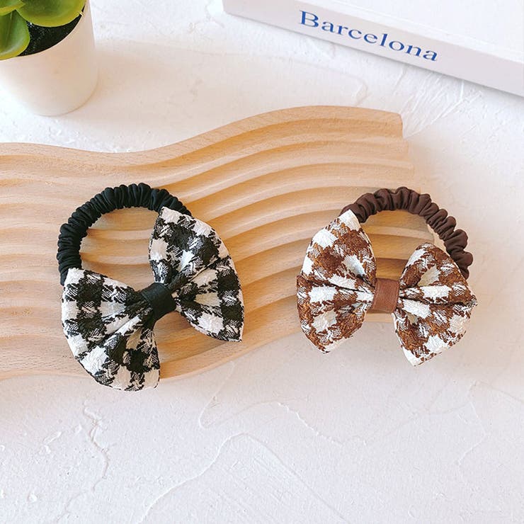 ヘアゴム 結び バイカラー おしゃれ ヘアアクセサリー シンプル 髪留め | shoppinggo | 詳細画像3 