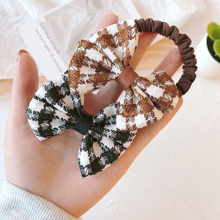 ヘアゴム 結び バイカラー おしゃれ ヘアアクセサリー シンプル 髪留め | shoppinggo | 詳細画像5 