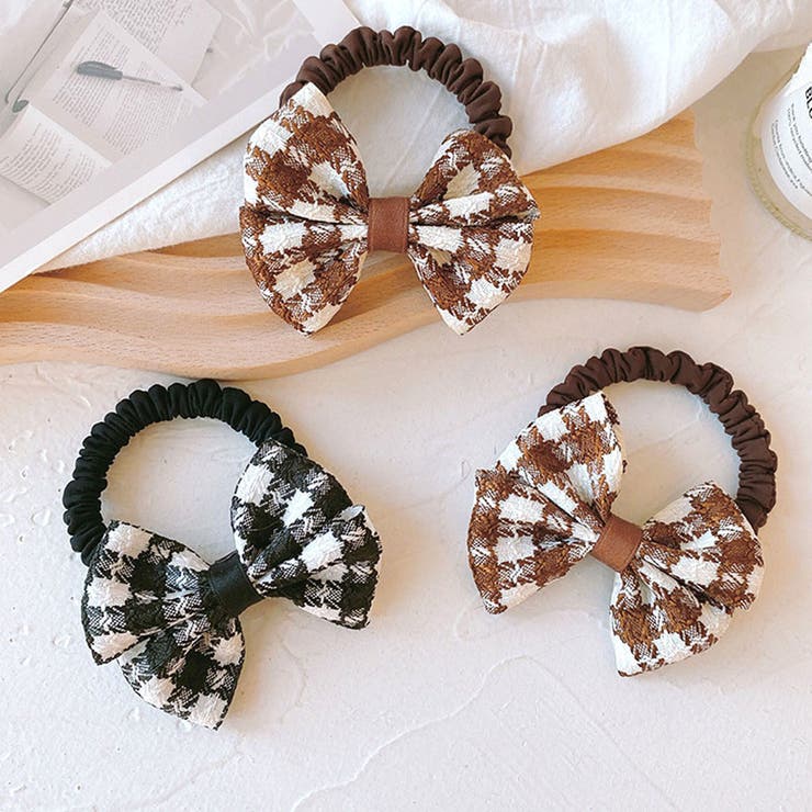 ヘアゴム 結び バイカラー おしゃれ ヘアアクセサリー シンプル 髪留め | shoppinggo | 詳細画像6 